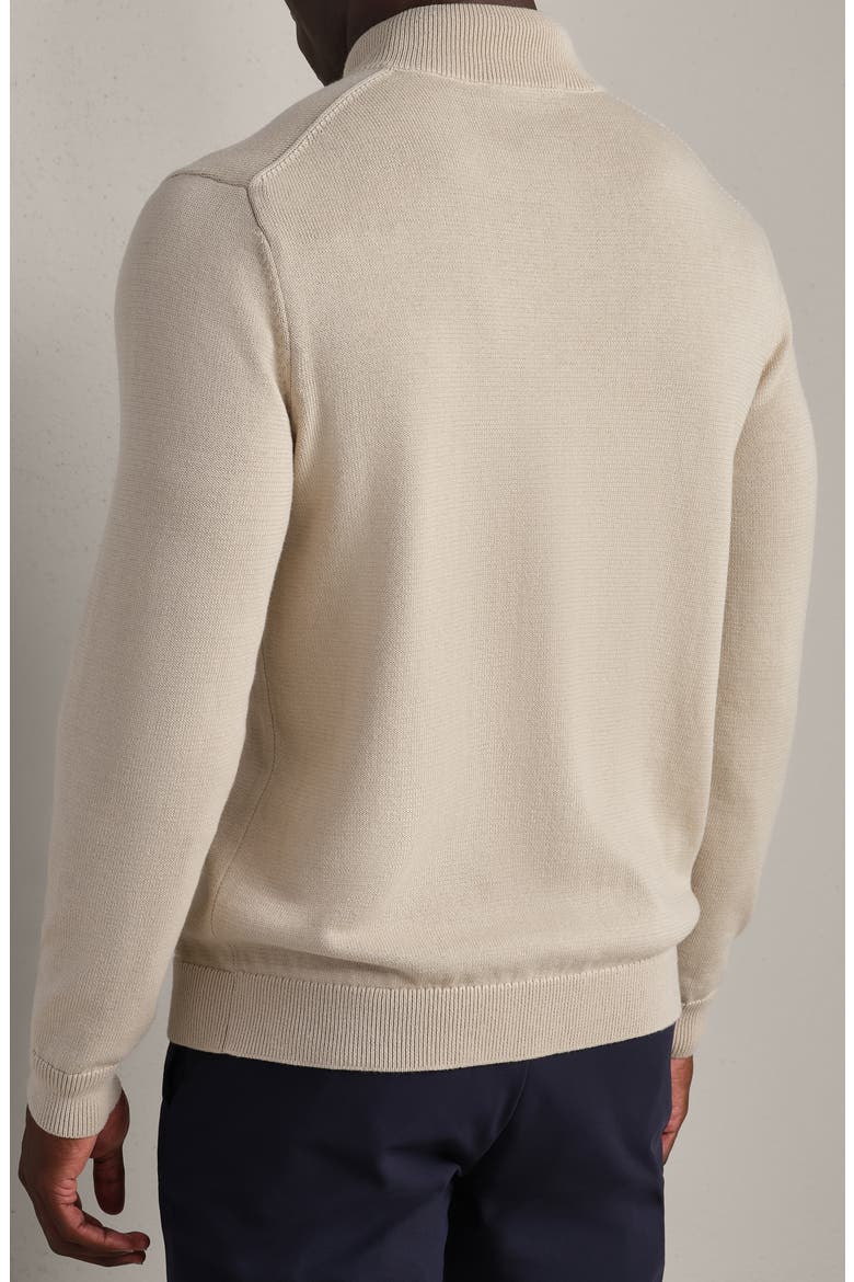 Commuter Quarter Zip Sweater, Alternate, color, BONE