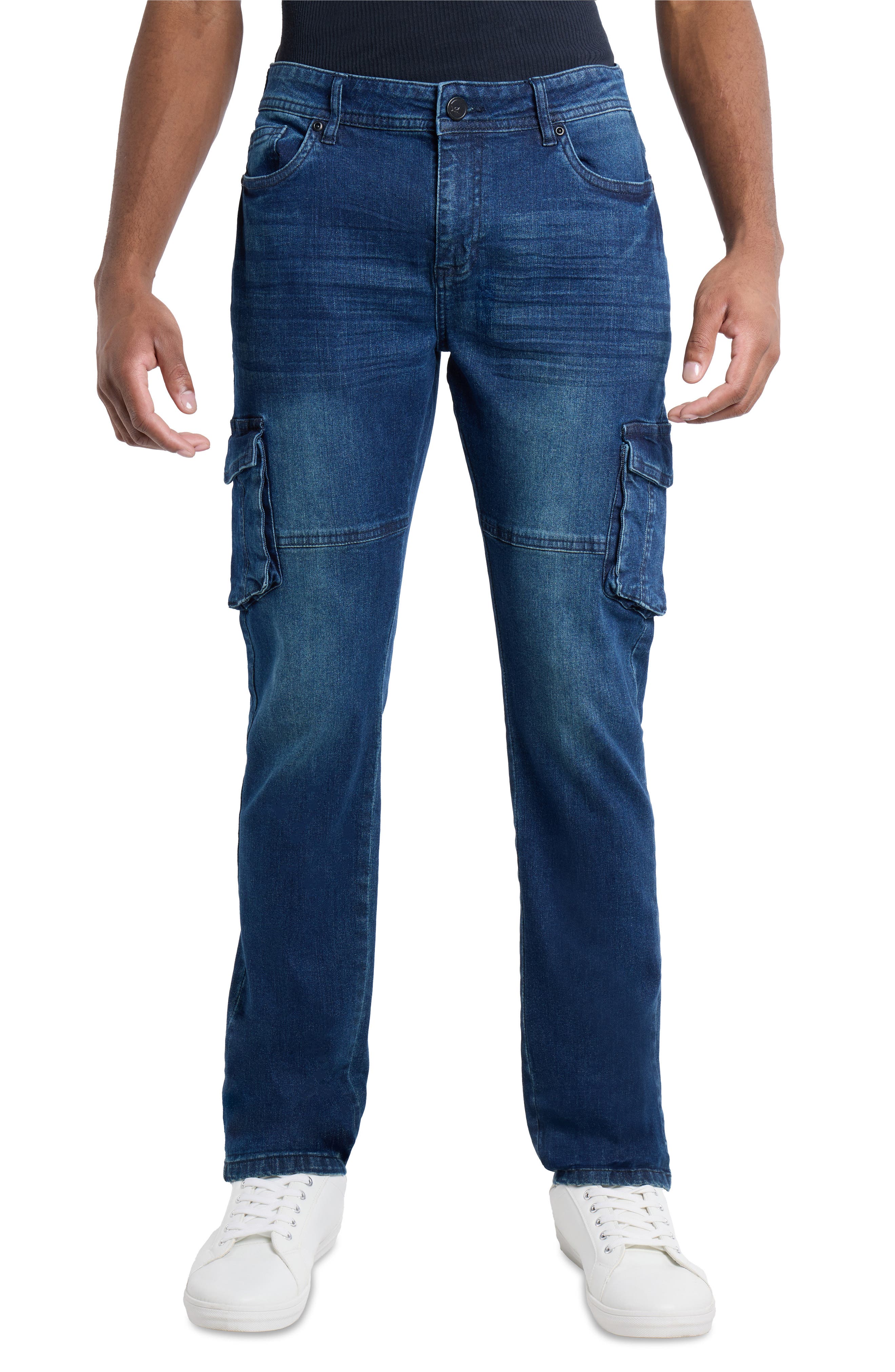 XRAY Slim Fit Cargo Jeans