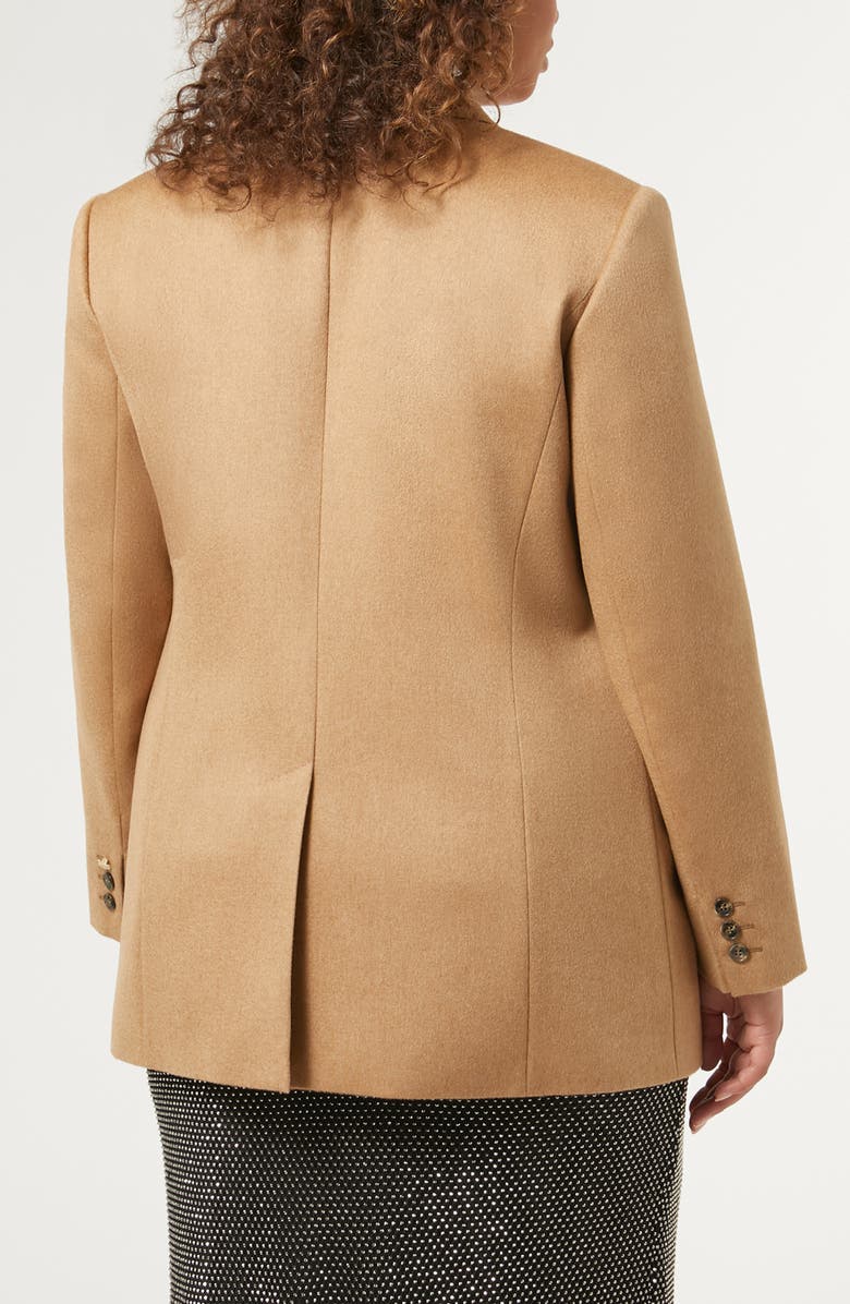 Marina Rinaldi Biagio Camel Hair Blazer, Alternate, color, 