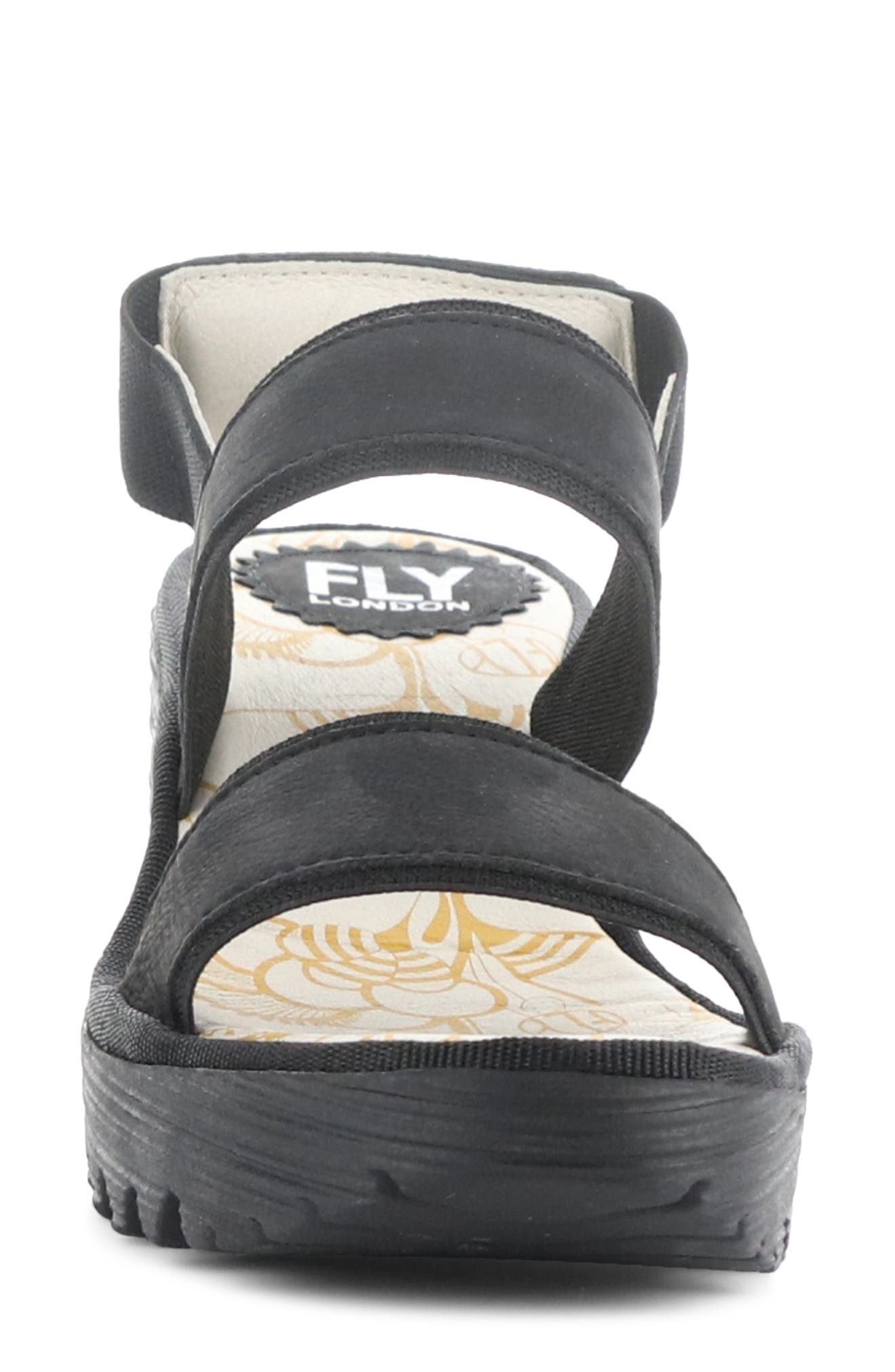 Fly London Yaco Platform Wedge Sandal, Alternate, color, 