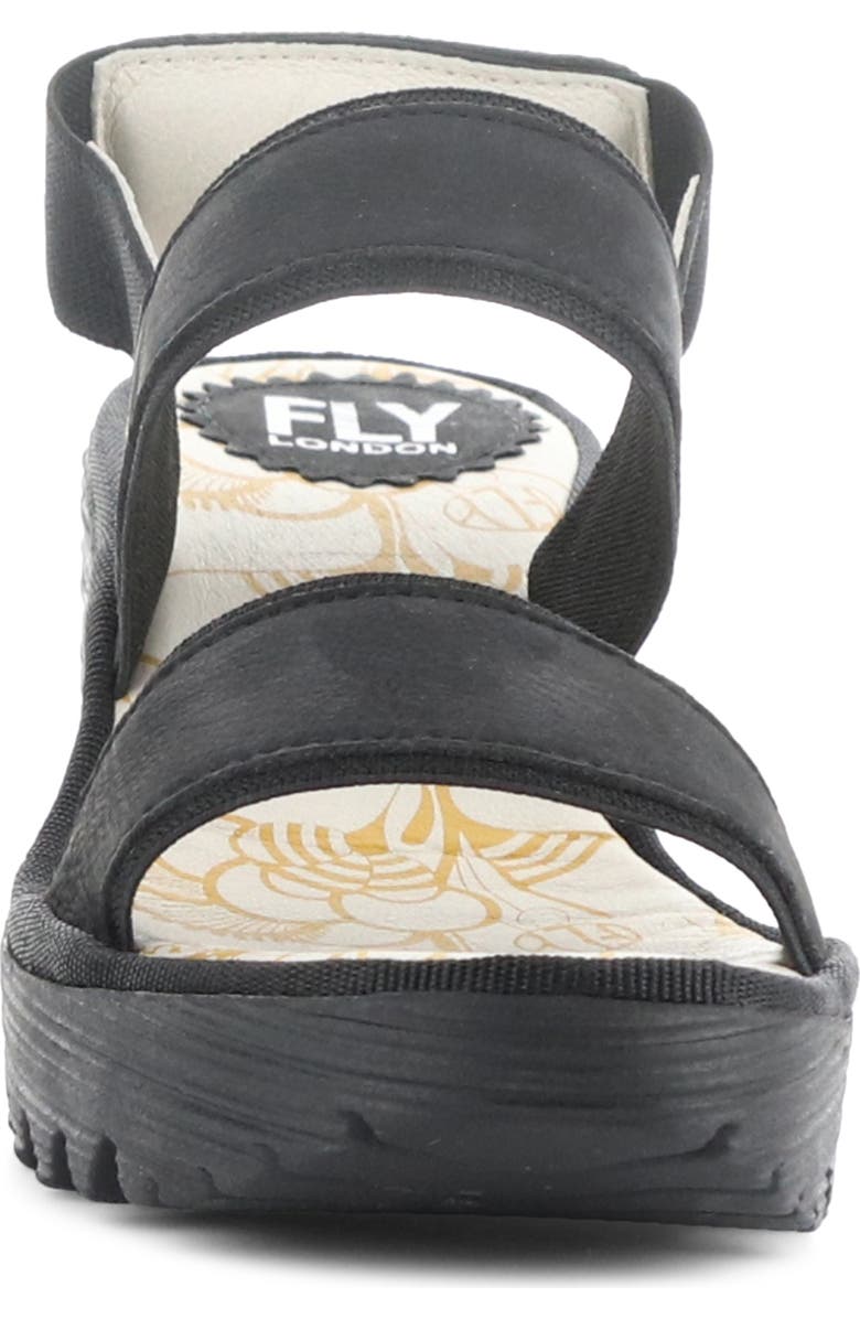 Fly London Yaco Platform Wedge Sandal, Alternate, color,