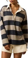 Faherty Legend Rugby Stripe Sweater