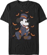 Mickey & Friends Men's Mickey & Friends Retro Vampire T-Shirt