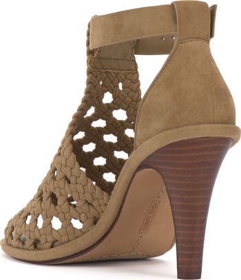 Frasper Woven Ankle Strap Sandal