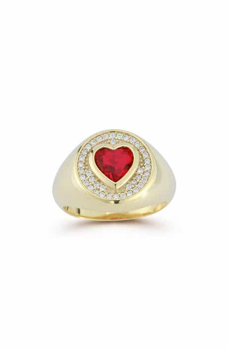 Heart Signet Ring