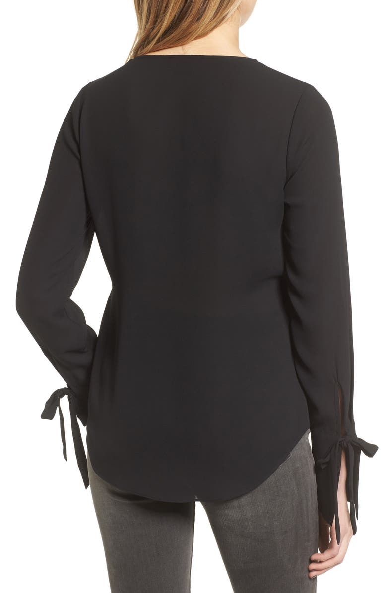 Trouvé Wrap Top, Alternate, color, 