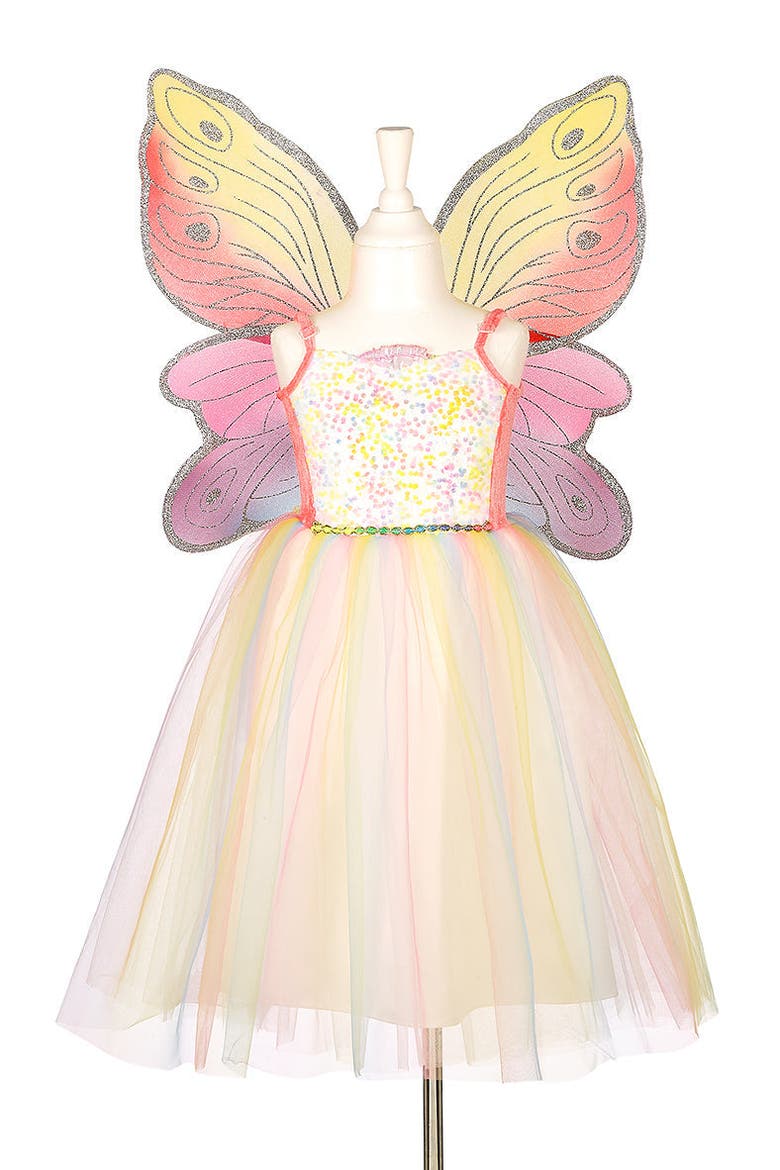Valerie Fairy Costume,  Dress and Wings Set, Main, color, Pink