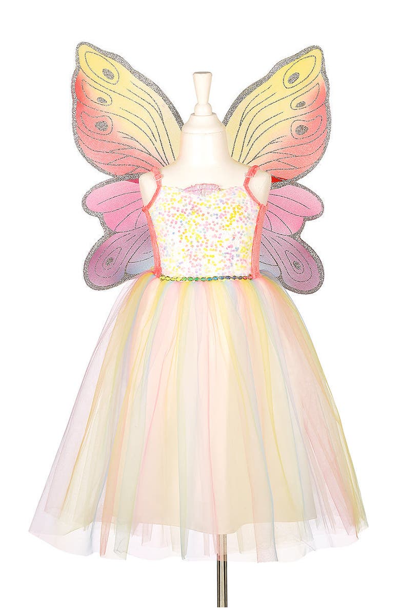 Souza Valerie Fairy Costume,  Dress and Wings Set, Main, color, Pink