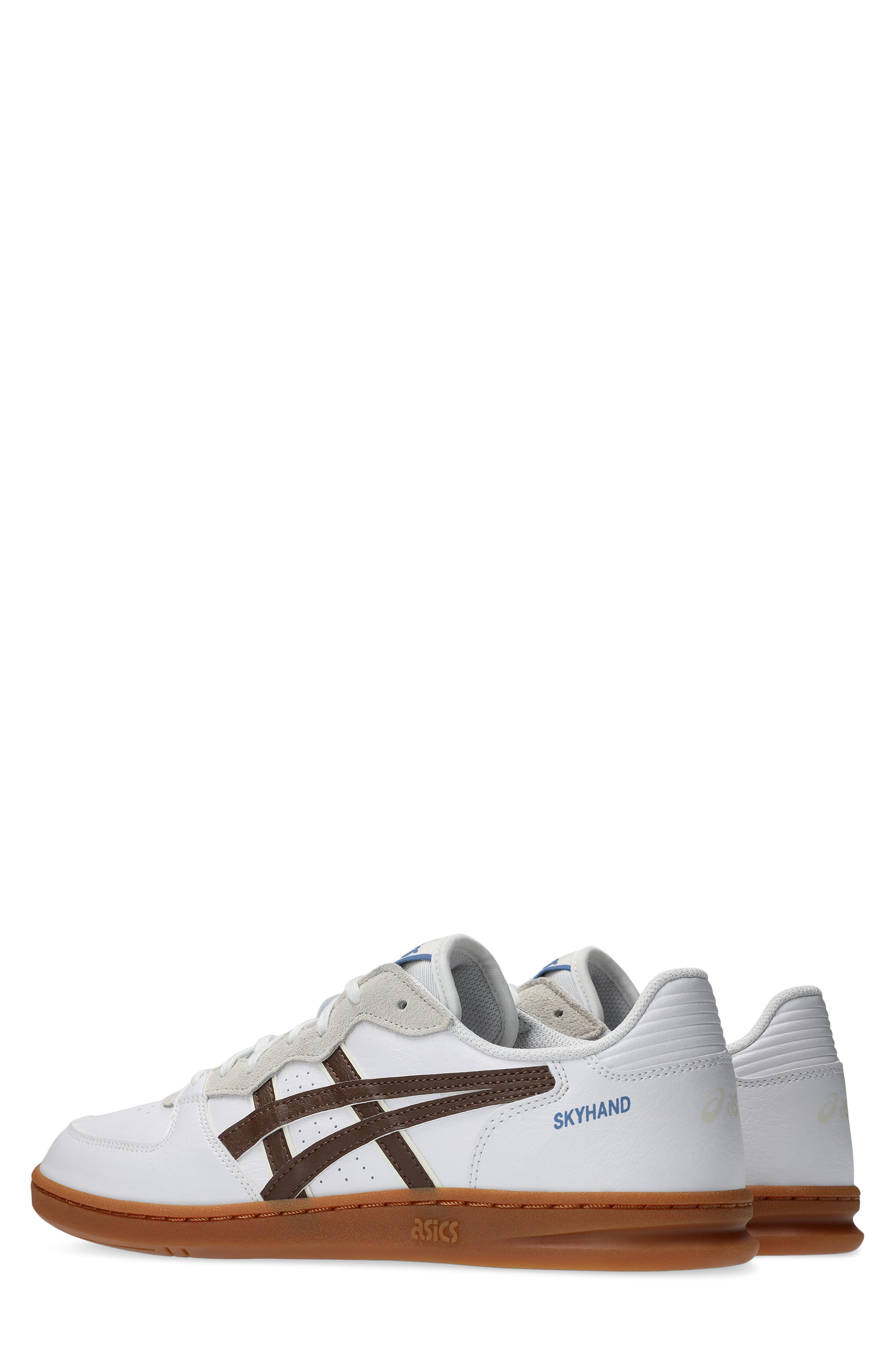 Gender Inclusive Skyhand OG Sneaker, Alternate, color, WHITE/ MAHOGANY