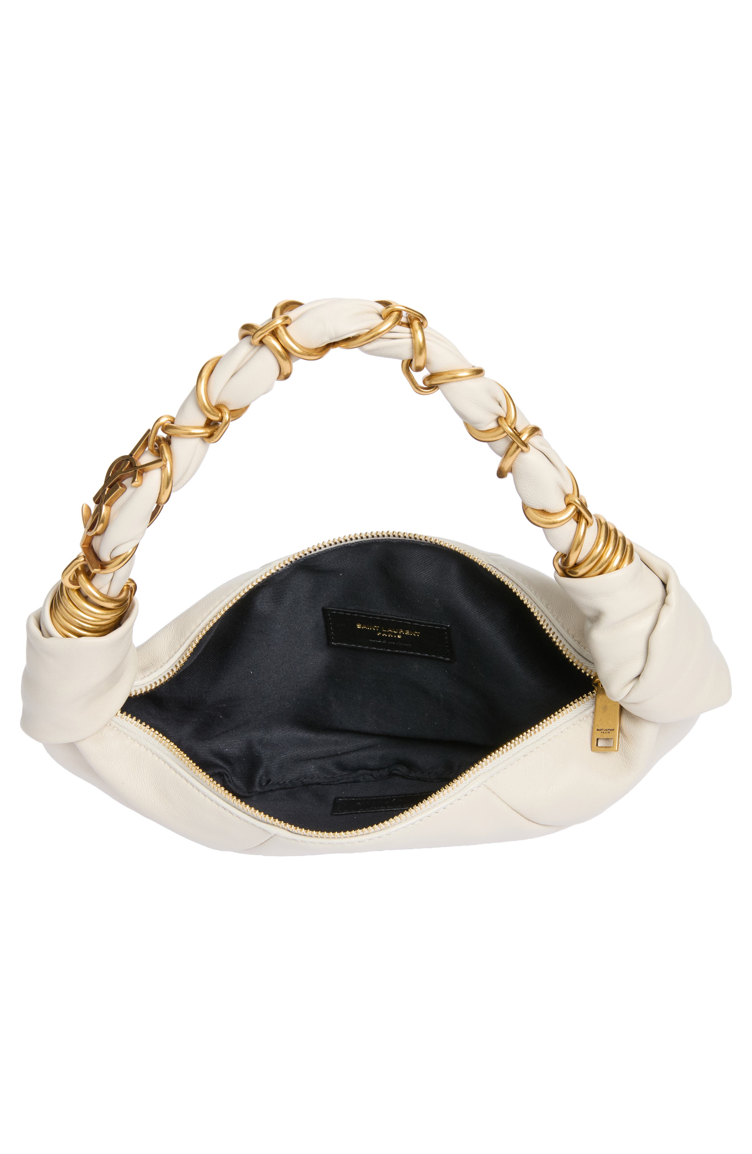 Mini Amalia Hobo Bag, Alternate, color, BLANC VINTAGE
