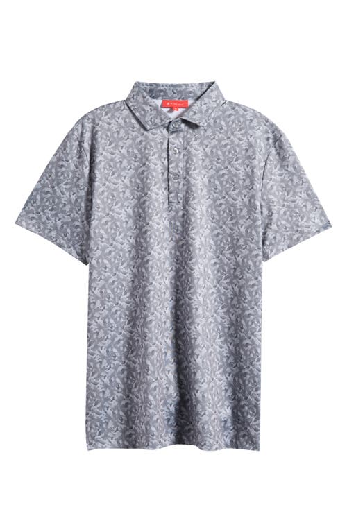 Redvanly Haskell Camouflage Performance Polo In Gray
