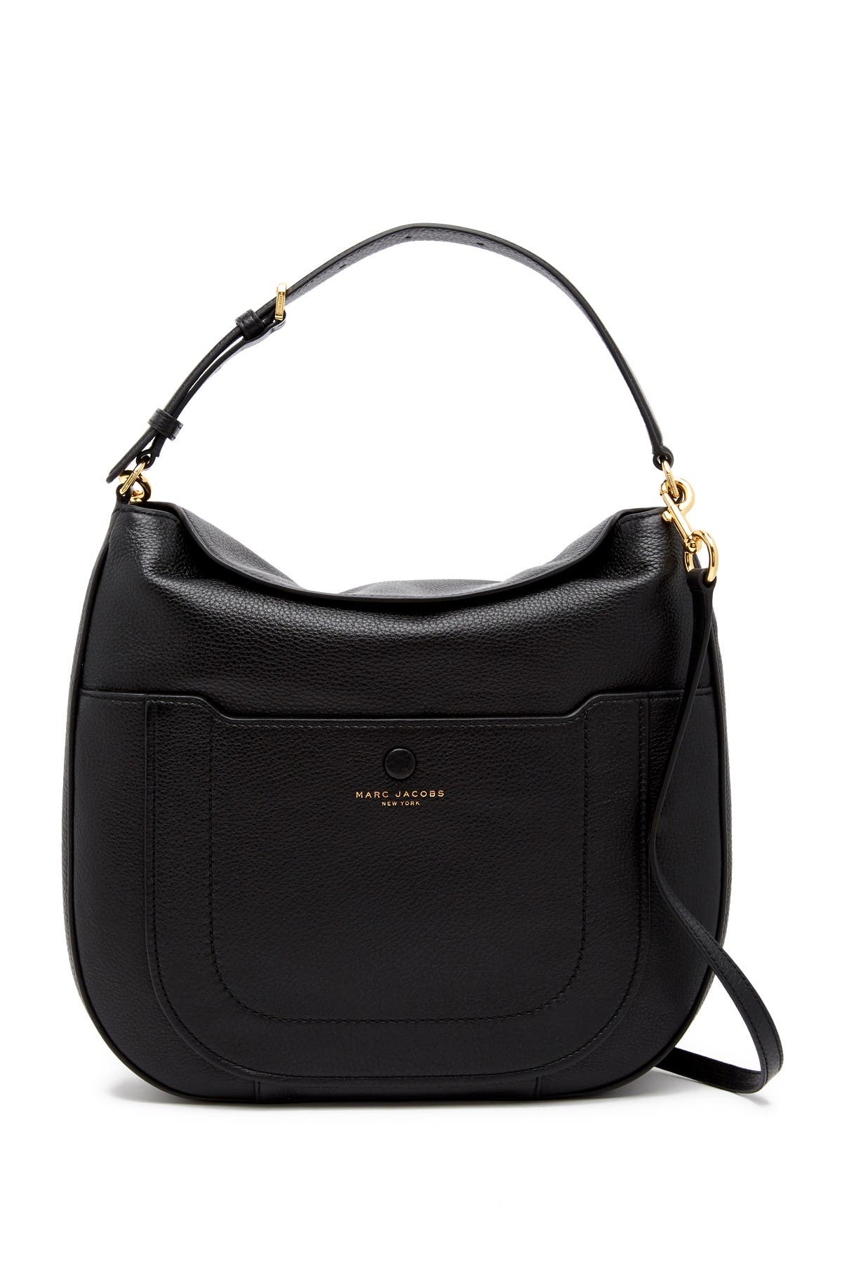 Marc Jacobs Empire City Leather Hobo Bag, Alternate, color, 