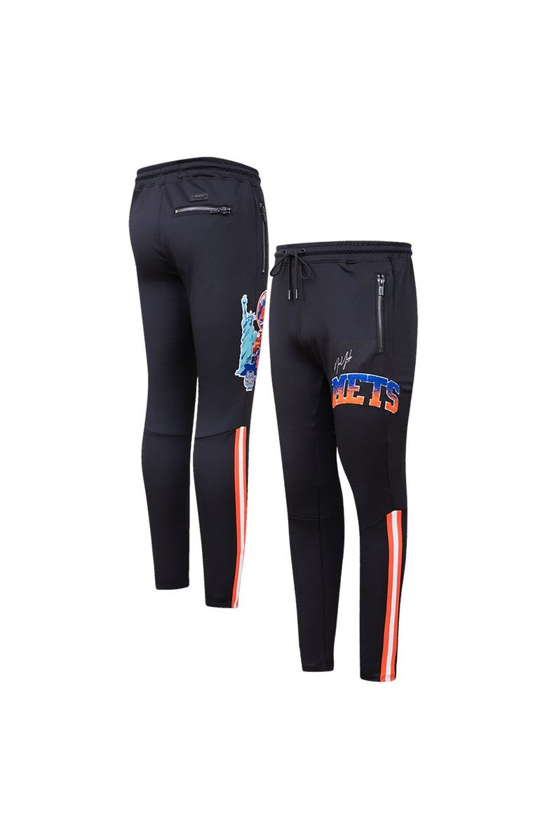 PRO STANDARD Men's Pro Standard Black New York Mets Hometown Track Pants, Main, color, Black