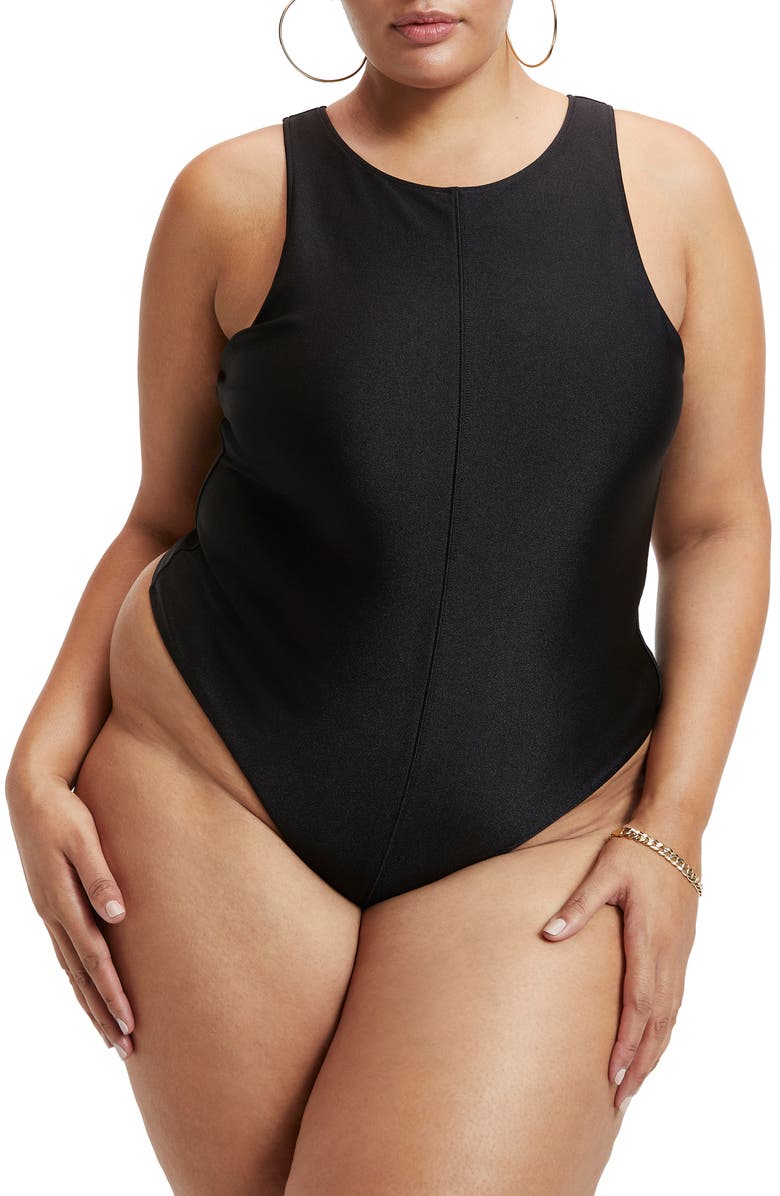 Good American Compression Bodysuit, Alternate, color,