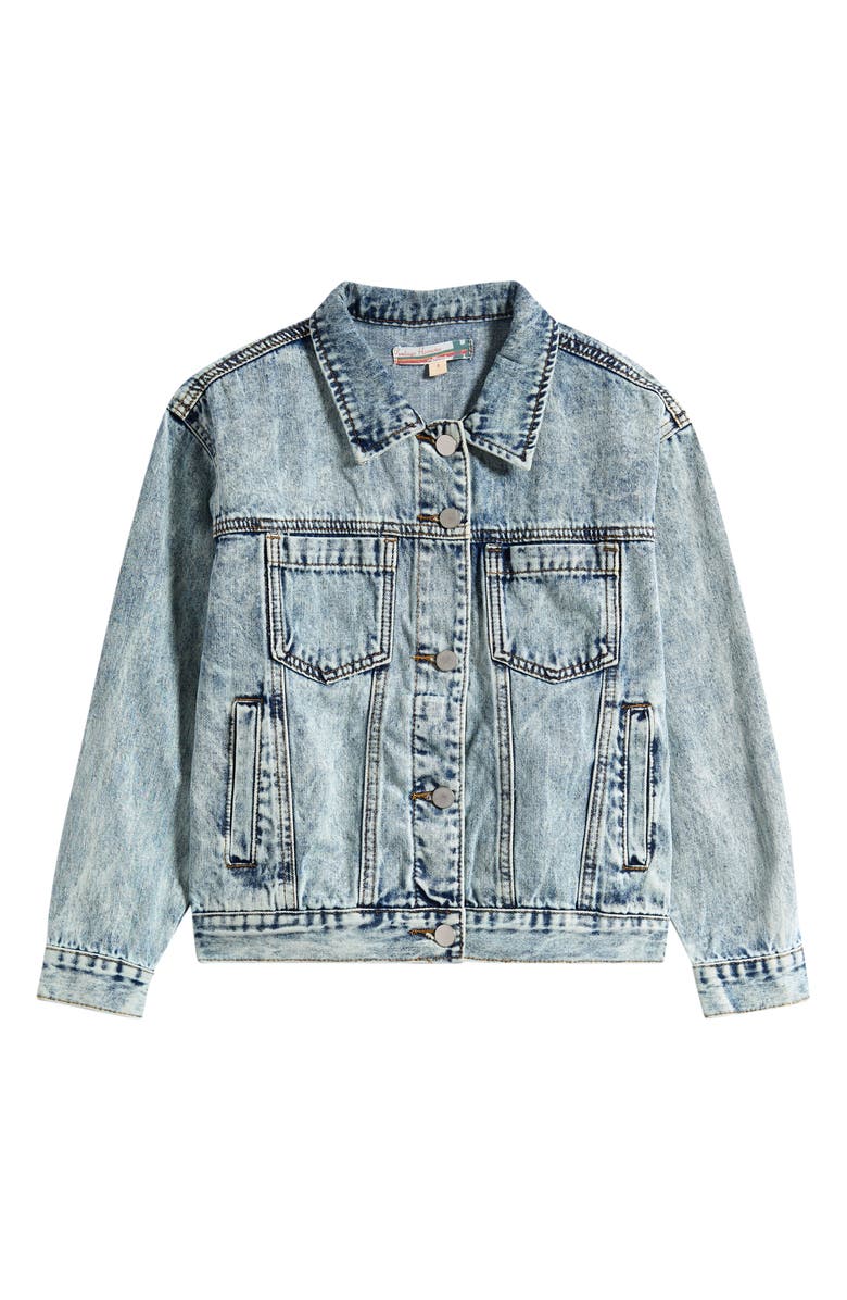 Vintage Havana Kids' Denim Jacket, Main, color, Denim Washed