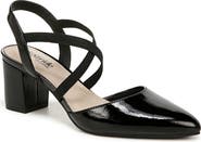 LifeStride April Slingback Pointed Toe Pump