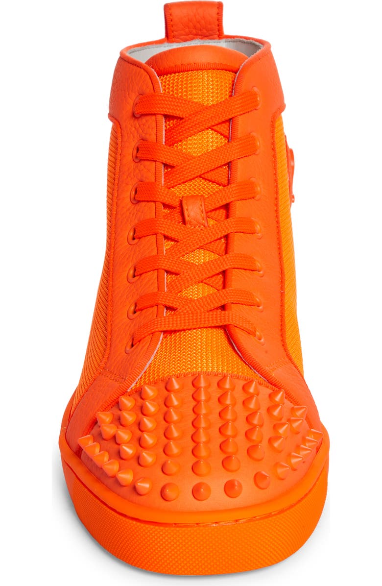 Christian Louboutin Lou Spikes Orlato High Top Sneaker, Alternate, color,