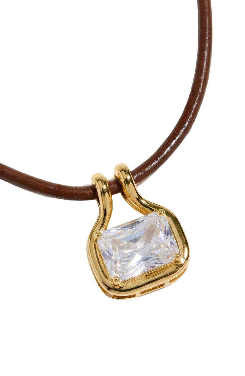 The M Jewelers The Naia Pendant Necklace, Alternate, color, Gold