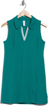 MARIKA Callan Sleeveless Polo Minidress