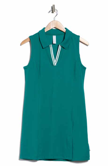 MARIKA Callan Sleeveless Polo Minidress