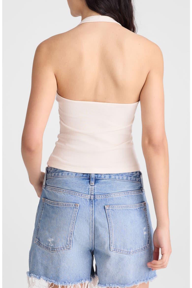 The '90s Halter Top, Alternate, color, VINTAGE IVORY
