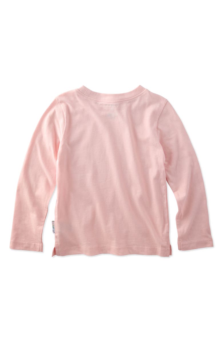 BUTTERBLU Kids' London Long Sleeve Organic Cotton Assorted 5-Pack T-Shirts, Alternate, color, Sorbet