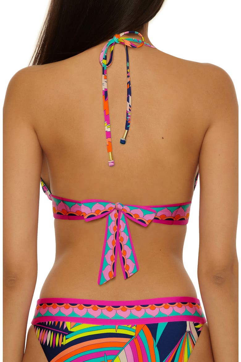 Paralia Reversible Halter Bikini Top, Alternate, color, MULTI