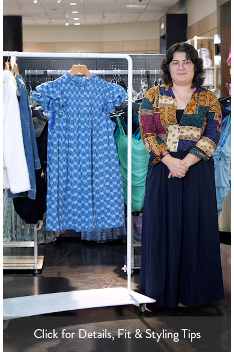 Driftwood Floral Ruffle Shift Dress video