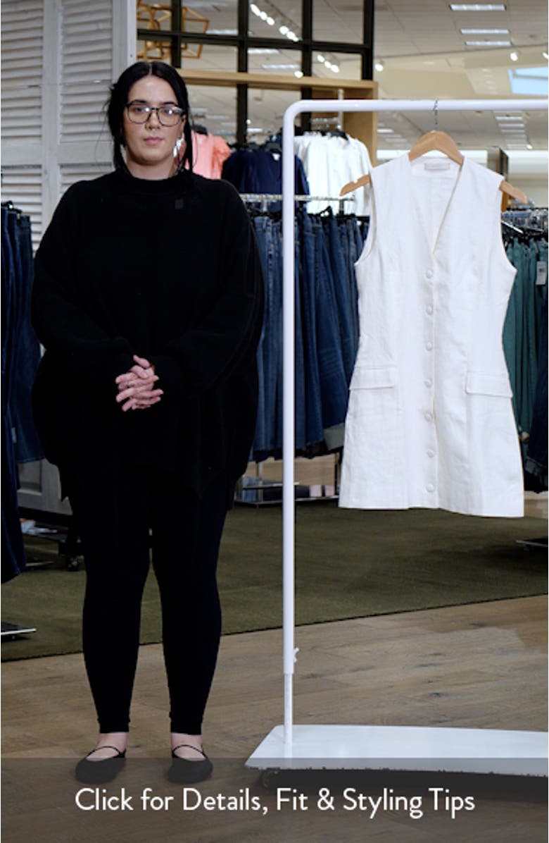 Eloise Linen Minidress, sales video thumbnail