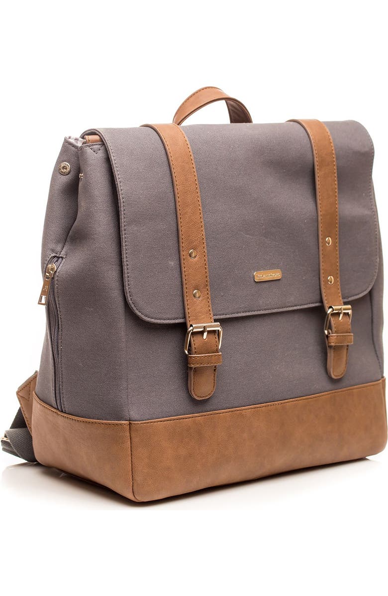 little unicorn Marindale Diaper Backpack, Alternate, color, Grey