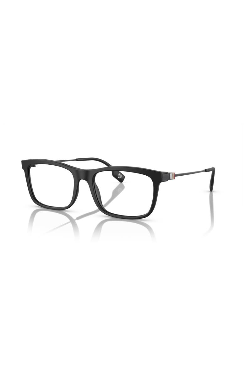 55mm Rectangle optical glasses, Main, color, Black