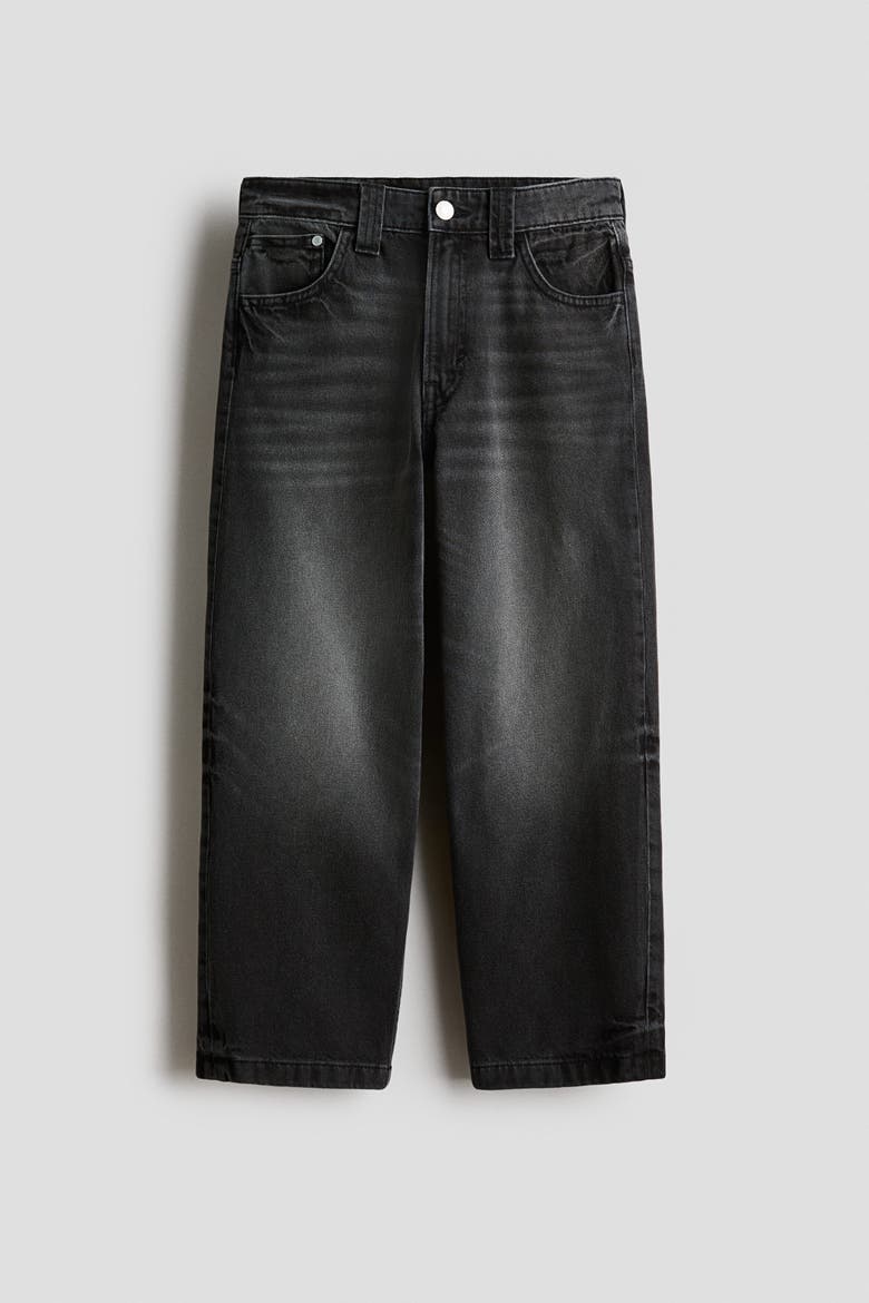 Baggy Fit Jeans, Alternate, color, Black