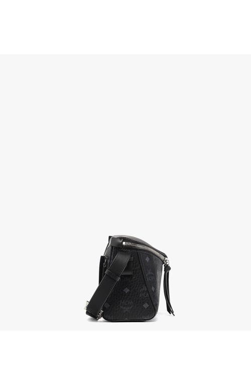 Mcm Diamant 3d Shoulder Bag In Black