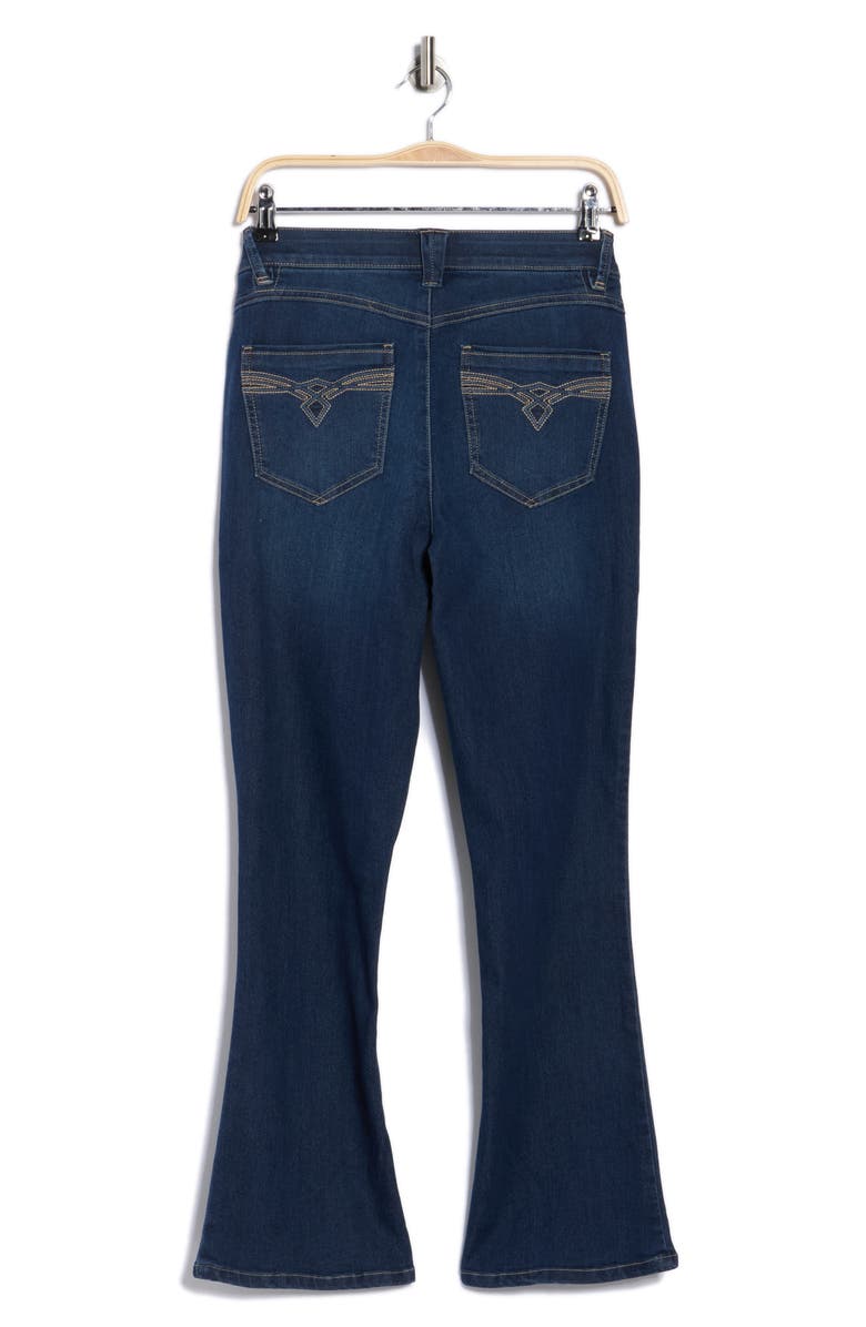 Democracy Embroidered Pocket Bootcut Jeans, Alternate, color, Indigo