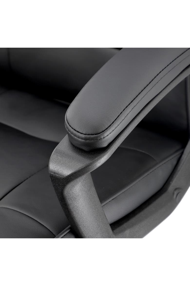 High Back Adjustable Office Chair, Alternate, color, Black