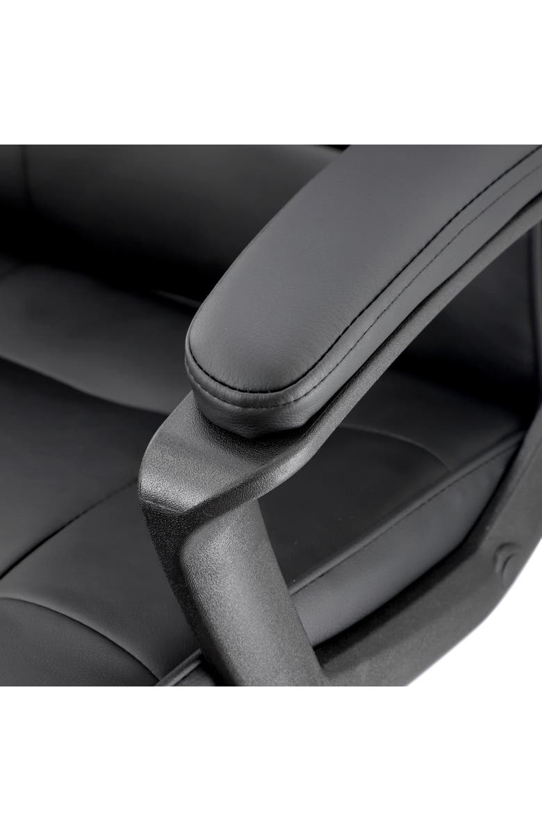 Elama High Back Adjustable Office Chair, Alternate, color, Black