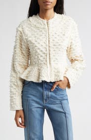 Ulla Johnson Rosalind Cotton Peplum Jacket