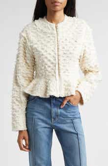 Rosalind Cotton Peplum Jacket
