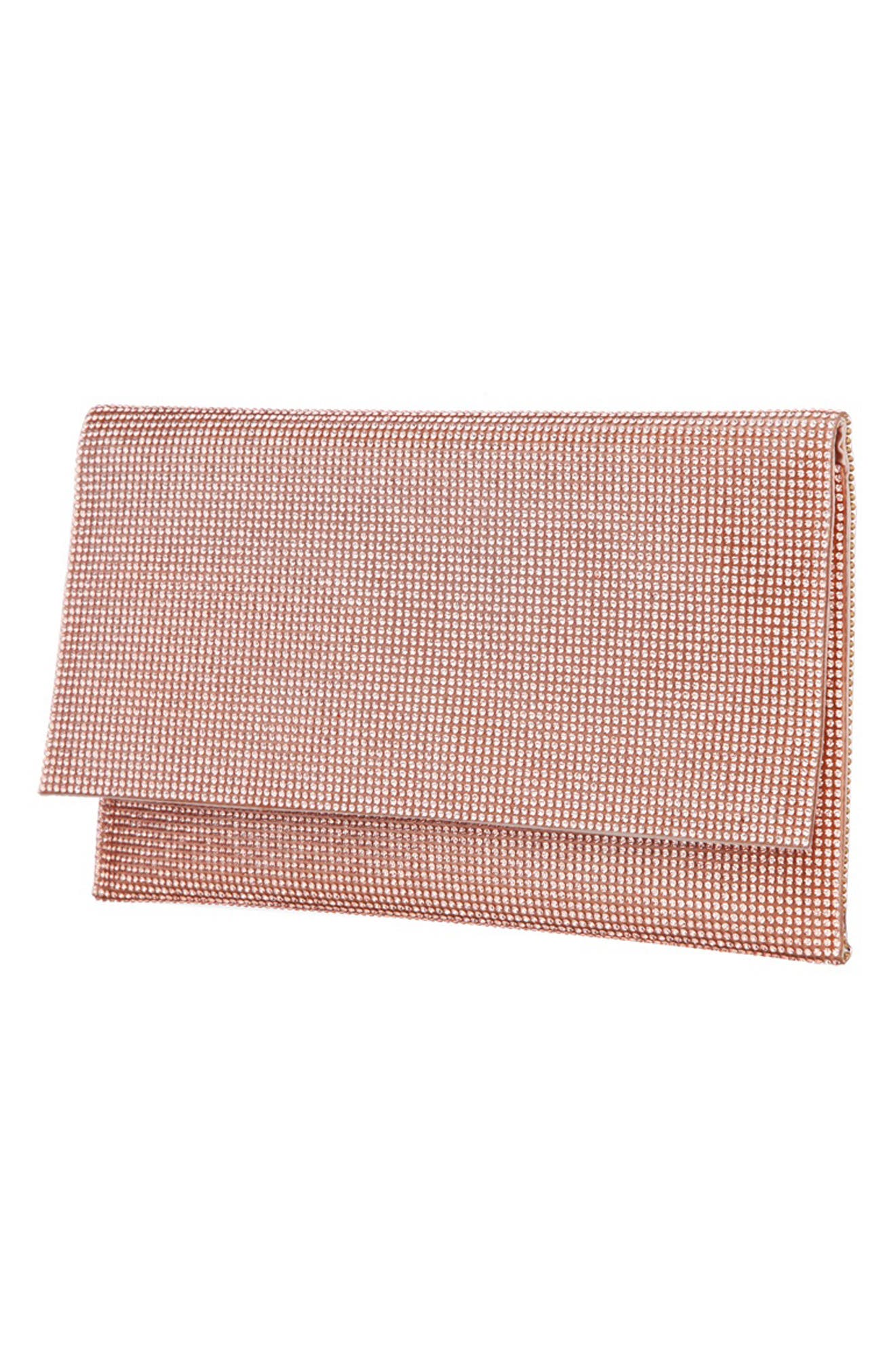 Crystal Clutch, Alternate, color, ROSEGOLD