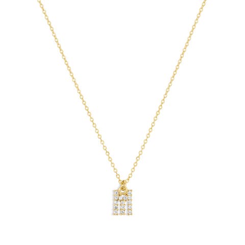 Gemma Initial Necklace