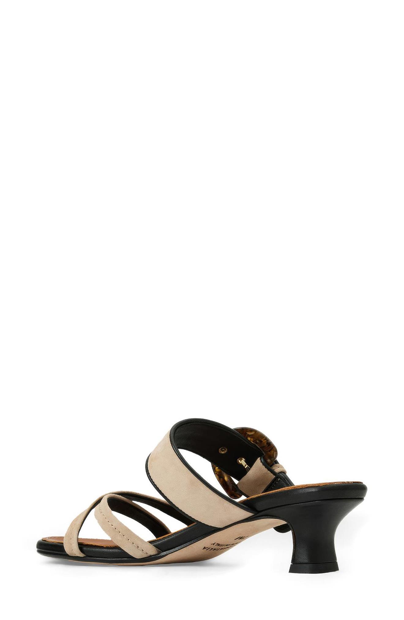 Bambi Weatherproof Heel Slide Sandal, Alternate, color, SAND SUEDE