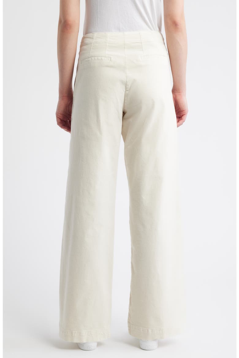 Tahilone Stretch Cotton Pants, Alternate, color, OPEN WHT