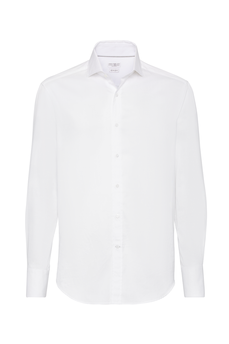Slim fit shirt, Main, color, White