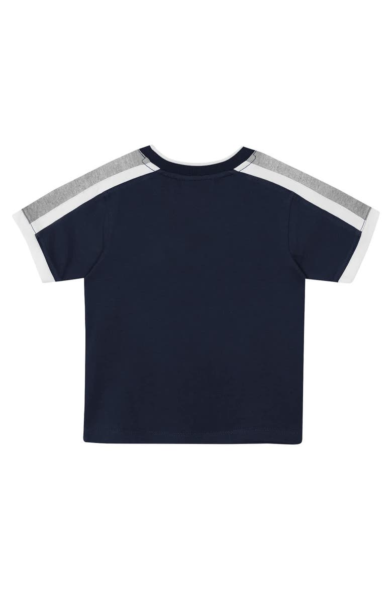Toddler Outerstuff Navy New York Yankees Ground Ball T-Shirt & Shorts Set, Alternate, color, Navy