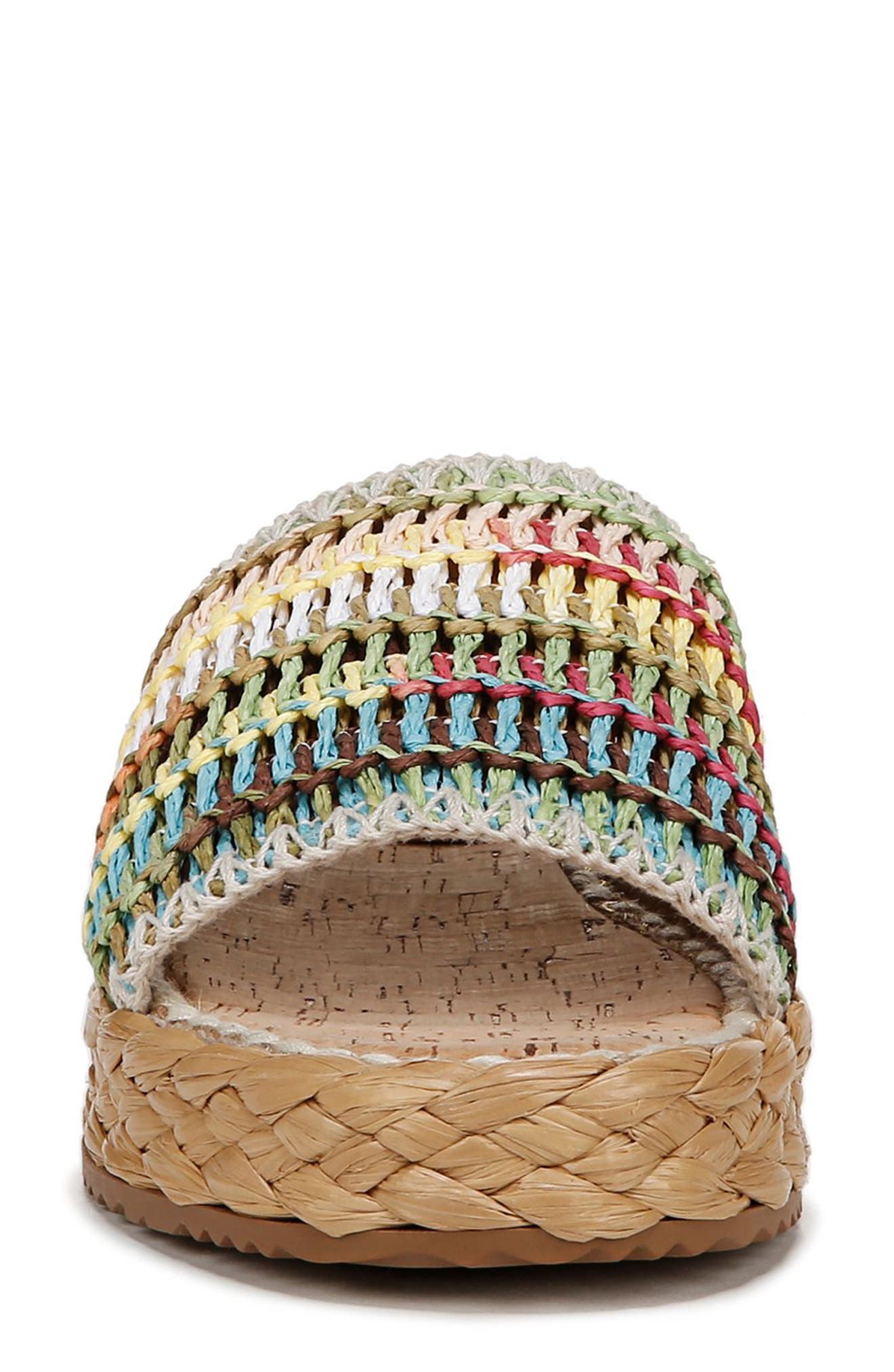 Wallis Slide Sandal, Alternate, color, RAINBOW MULTI
