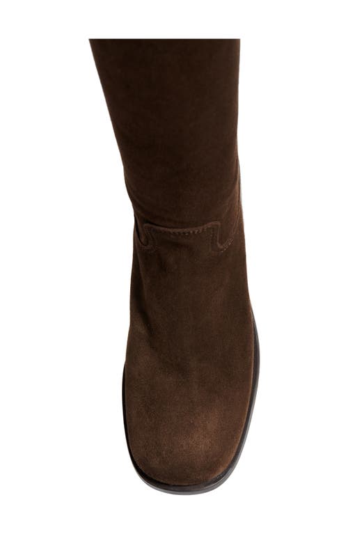 Prada Suede Knee High Boot