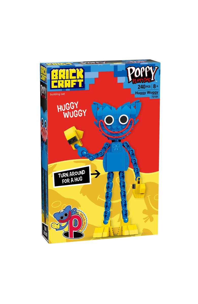 Brickcraft Poppy Playtime Huggy Wuggy Building Set, Alternate, color, Yellow