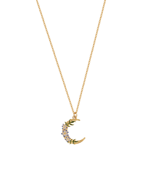 Nightshade Moon Gold Necklace