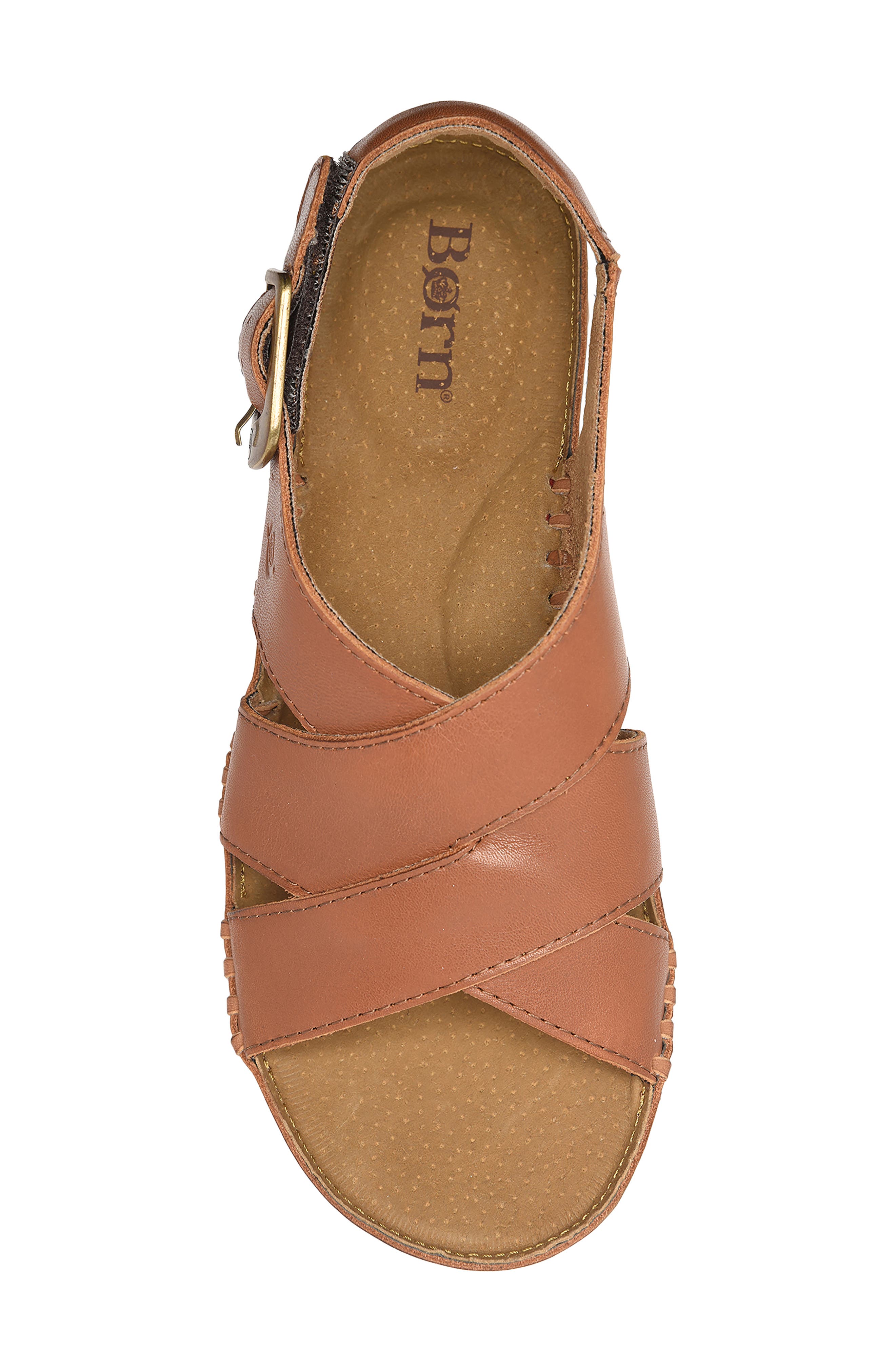 Børn Kavala Platform Sneaker, Alternate, color, Brown Leather