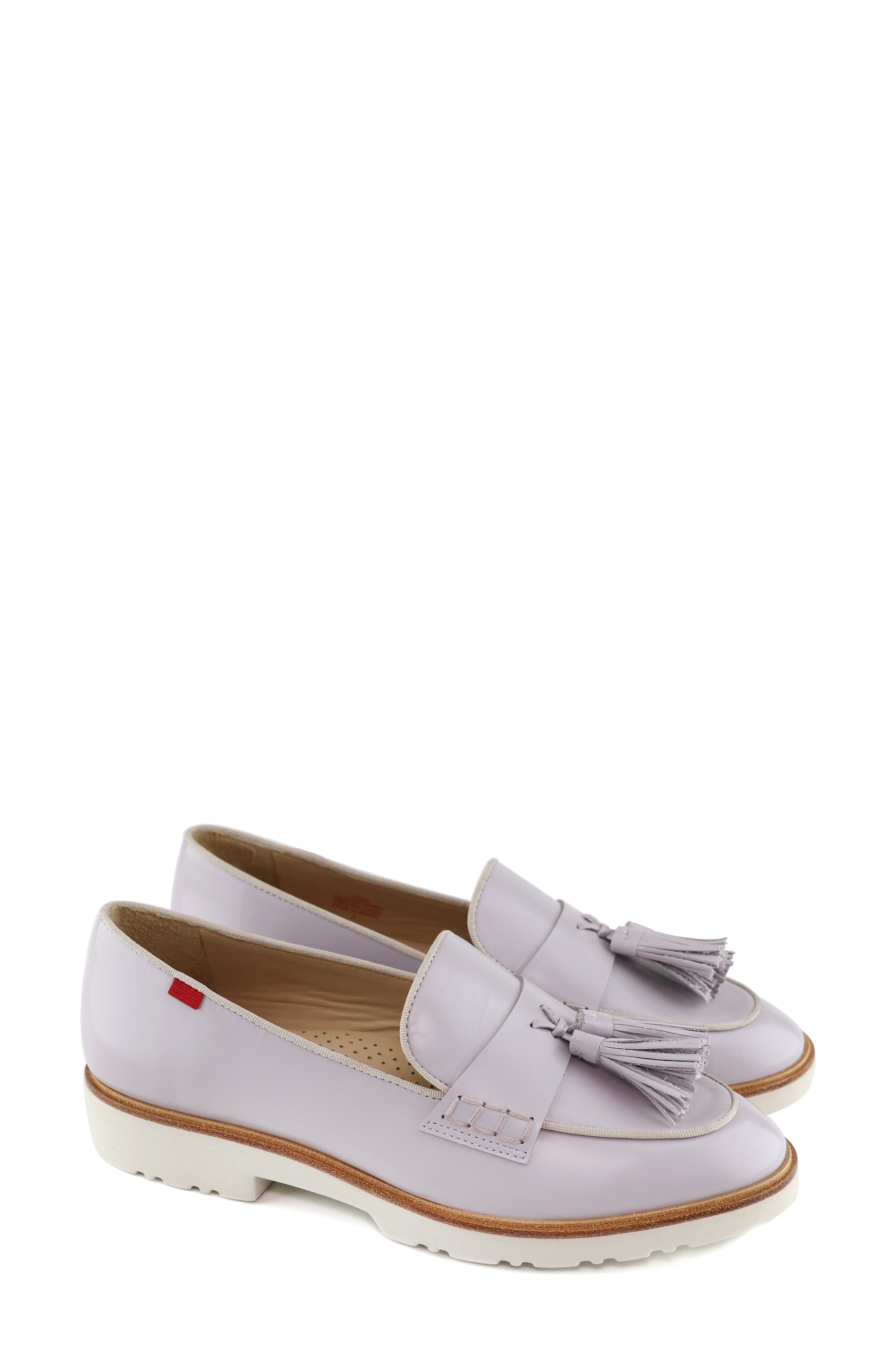 Athena Loafer, Alternate, color, LILAC BOX LEATHER